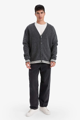 Defacto Relax Fit V Yaka Triko Hırka F3832ax25wnar4 Antrasit