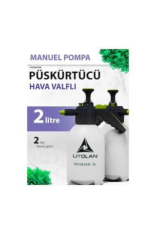 2 Lt Premium Püskürtücü Pompası İlaçlama, Sulama, Temizleme