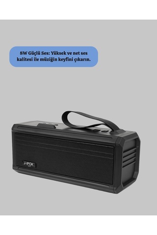 P520 Taşınabilir Bluetooth Hoparlör Güçlü Ses + Radyo
