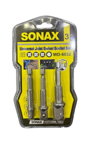 Hex Lokma Adaptör Seti 3lü