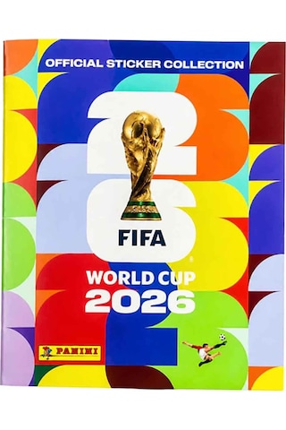 Panini Fıfa World Cup 2026 Sticker Albümü Resmi Dünya Kupası Koleksiyon Albümü