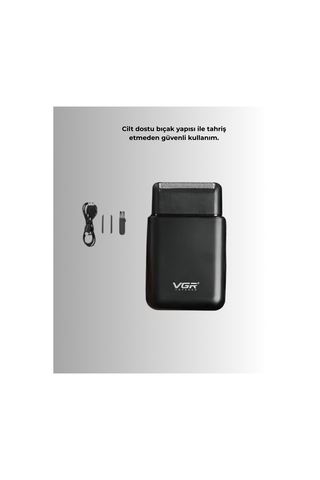 Cosmotex Ultra İnce Elektrikli Tıraş Makinesi Usb Şarjlı Ve Su Geçirmez