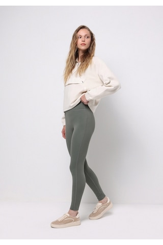 Colin's Colins Slim Fit Kadın Yeşil Örme Tayt Cl1075485 Q1.v1 Sag Sage