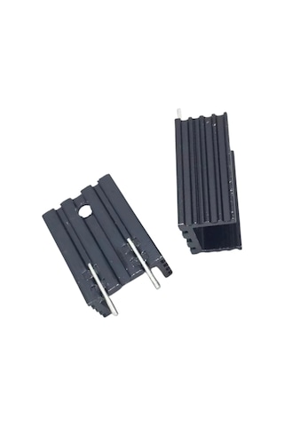 To-220 Metal Soğutucu Heatsink 15x10x20mm 2 Pin 1 Adet