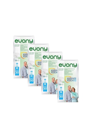 Evony Emici Külot Unısex Medıum 30X4'Lü (120 Adet)