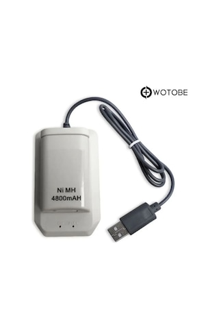 Xbox 360 Oyun Kolu Joystick Powerbank Şarj Edilebilir Pil Ve Şarj Cihazı