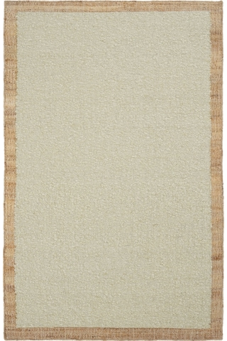 Cool Halı Wool 01 Natural Yün Halı Jüt Halı Yolluk El Dokuma Jüt Kilim Hasır Halı Bohem El Halısı Krem Halı Krem - Natural