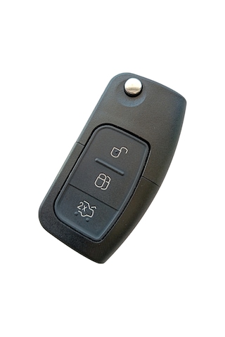 Ford Focus 2 Fiesta Fusion Uyumlu Hu101 Uç Logolu Anahtar Kumanda Kabı