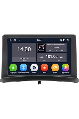 Renault Clio 3 Android Multimedya Sistemi 2008-2012 Crv-4451xd