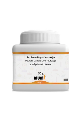 Toz Mum Boyası Yavruağzı 50 G Renksiz
