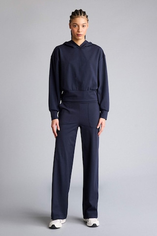 Defacto Wide Leg Cepli Geniş Paça Uzun Sporcu Eşofman Altı G5496ax25wnnv243 Lacivert-nv243