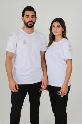 Hummel Armin Pamuklu Antrenman Tişört Beyaz