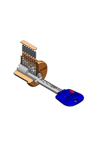 Mul-t-lock Multilock, Multlock İntegratör Mtl300 Mandallı Tuzaklı Patentli Anahtarlı Barel