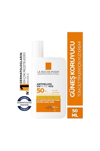 La Roche Posay Anthelios Uvmune 400 Invisible Fluid SPF50+ 50 ML + Lipikar Gel Lavant 750 ML