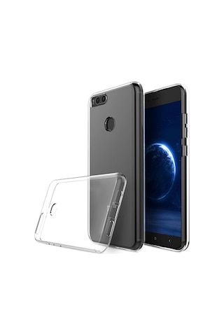 Huawei Y7 2018 Kilif Soft Silikon Seffaf Arka Kapak 291432527