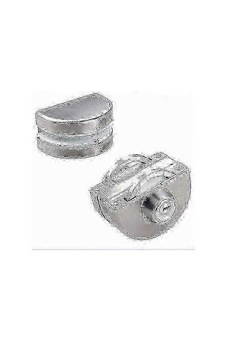 Çift Cam Kapı Kilidi 304 Paslanmaz Çelik, Her İki Tarafı Açık Çer