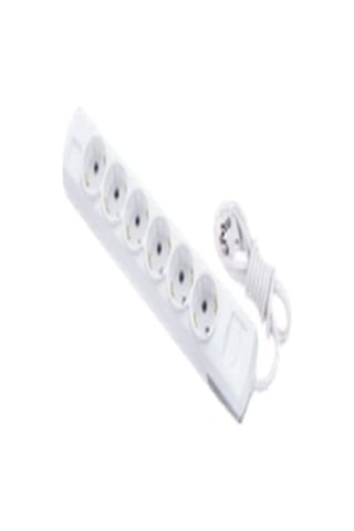 Tp-601 6'lı Topraklı 2mt Kablolu Grup Priz Tp-601 6'lı Topraklı 2mt Kablolu Grup Priz