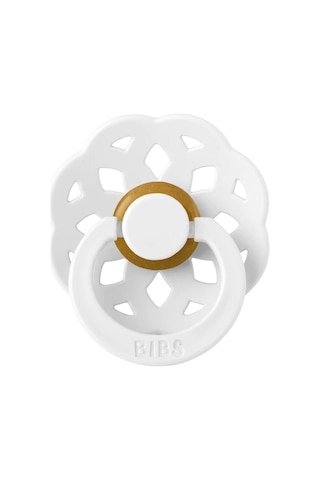 Bibs Boheme Kauçuk Emzik White No:1 0-6 Ay Krem