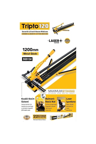 Sgs Sgs134 Seramik-granit Kesme Makinesi Trıpto120