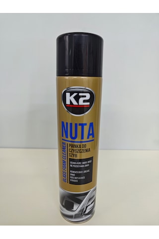 K2 Nuta Cam Temizleme Köpüğü 600ml Pürüzsüz Yüzeyler İçin Etkili Temizlik Sağlar