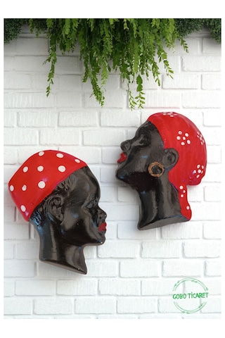 Dekoratif Aşuk İle Maşuk Duvar Ve Balkon Süsü Nostaljik Arap Bacı