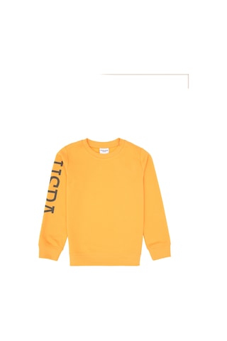 U.S. Polo Assn. Erkek Çocuk Mango Bisiklet Yaka Basic Sweatshirt 50313831-VR244