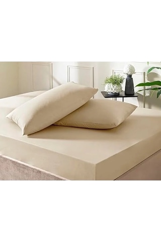 Ranforce King Size Fitted Çarşaf Seti, Vizon Renk Seçeneği İle Rahatlık Ab Siyah Kedi
