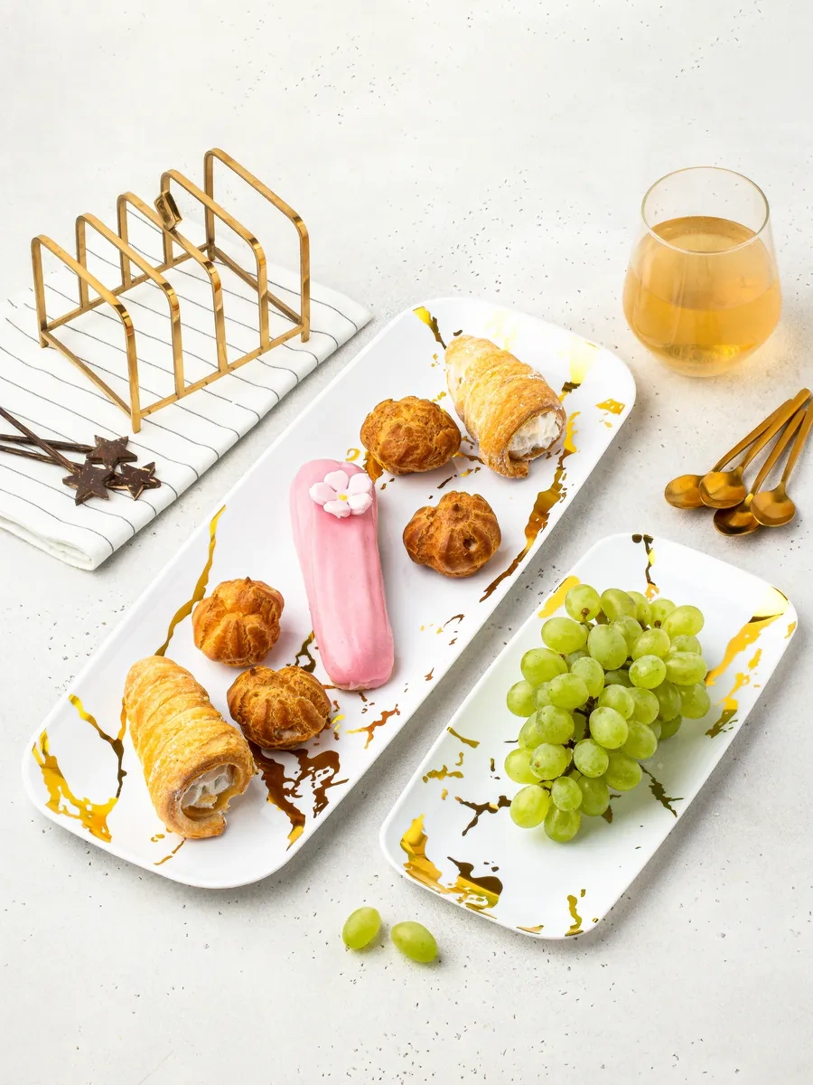 Family Co. Sunum İçin Tek Kullanımlık Plastik Tabaklar - 6 Adet. 372334294 100 adet