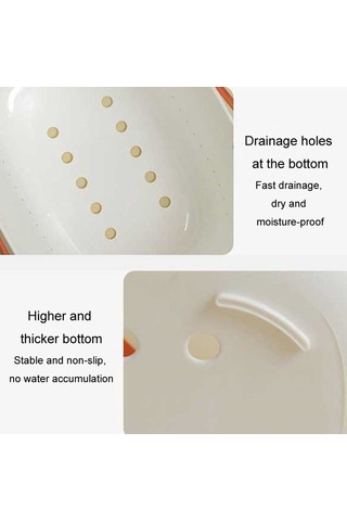 Sones Silikon Taşınabilir Yıkama Sepeti Banyo Depolama Drenaj Duş Raf Sepeti Gri