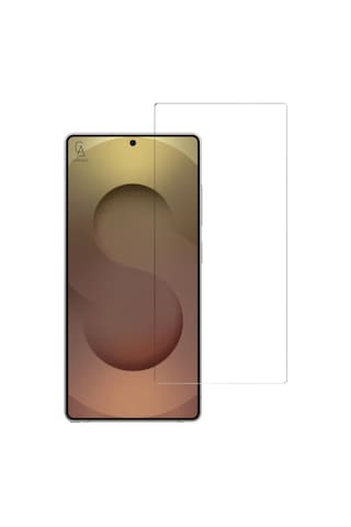 Samsung Galaxy Uyumlu S25 Ultra Kılıf Esnek Silikon Telefon Kılıfı Ve Temperli Cam Ekran Koruyucu Şeffaf