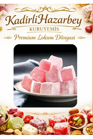 Kadirlihazarbey Gül Lokum 500 Gr