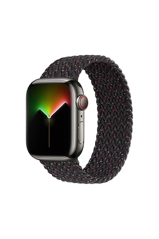 Ally Apple Watch Uyumlu 7-8 45mm 6-5-4 44mm Watch Ultra 49mm Single Loop Plastik Kayış Kordon 3-2-1 42mm- 5