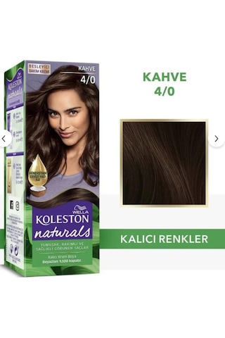 Koleston Naturals 4/0 Kahve Saç Boyası