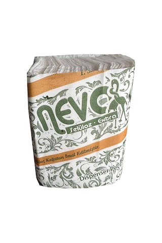 Nevo 3 Katlı Masaüstü Dispenser Peçete - 3 Kat - 21x24 Cm. - 200 Adetlik 18 Paket / Koli