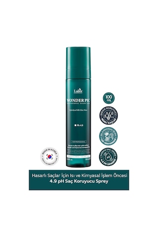 Lador Hasarlı Saçlar İçin Kurutma ve Kimyasal İşlem Öncesi Saç Koruyucu Sprey Lador Wonder Pic Hair Water