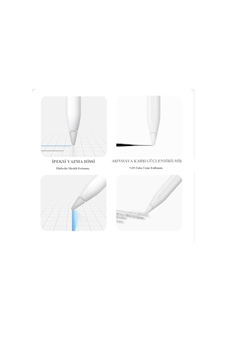 Goojodoq Pencil Uyumlu Stylus Uçları - 4'lü Paket Stylus