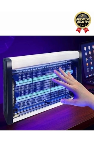 Çift Florasan Yüksek Güç Sessiz Zincir Askılı Sineksavar Elektrikli Uv Sivrisinek Öldürücü Kovucu