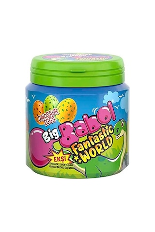 Big Babol Fantastic World Portakal + Limon + Elma Aromalı Ekşi Sakız 90 G