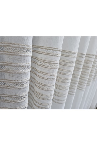 Livoras Home Dantel Julia Tül Perde beyaz