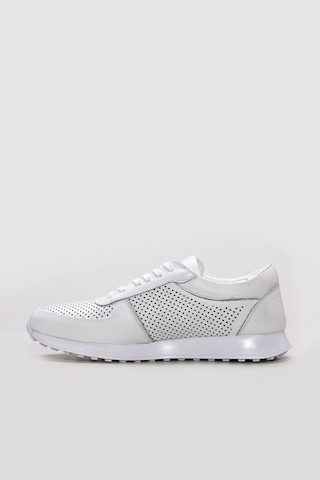 Fast Step Hakiki Deri Erkek Casual Ayakkabı 951ma557 Beyaz