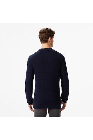 Nautica Erkek Lacivert Classic Fit Kazak Düz S57223t Lacivert