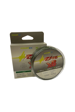 Powerex Pulse 8 Örgü 150m. Dark Green İp Misina