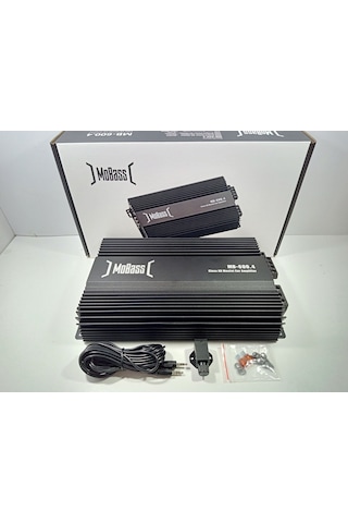 Mobass Amfi 4 X 60 Rms Ses Ve Bass Amfisi Mobass Mb-600.4 Ab