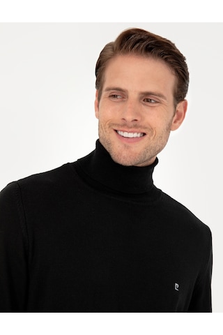 Pierre Cardin Erkek Triko Kazak - Siyah 50296602-VR046