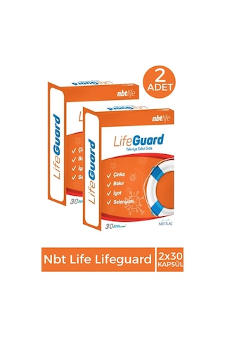 Nbt Life Lifeguard 30 Kapsül 2 Adet