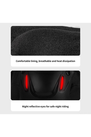 Yaozixa Motorsiklet Dürtüye Dayanıklı Koruyucu Seti - Siyah Beyaz: Diz Koruyucuları 2 Adet + Dirsek Koruyucuları 2 Adet