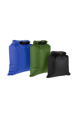 Novahub 3'lü Su Geçirmez Çanta Seti 3l+5l+8l - Kamp, Yürüyüş Ve Seyahat İçin Hafif Kuru Çantalar Çok Renkli, Küçük Boyutlu Çok Renkli