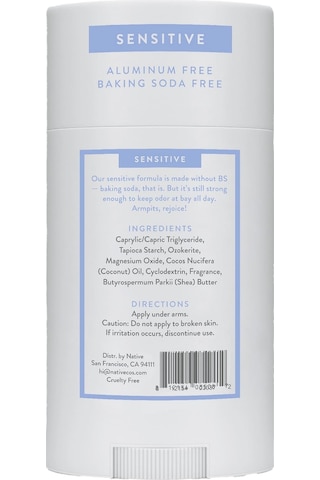 Native Sensitive Cotton & Lily Alüminyumsuz Stick Deodorant 75gr