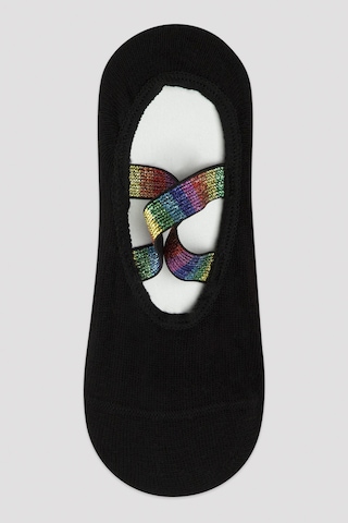Penti Kız Çocuk Rainbow Cloud Suba Çorabı Ph0jgb0f24ıy-s60 Siyah
