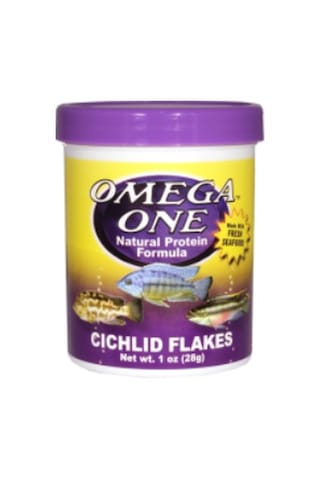Omega One Cichlid Flakes 270ml / 28gr.